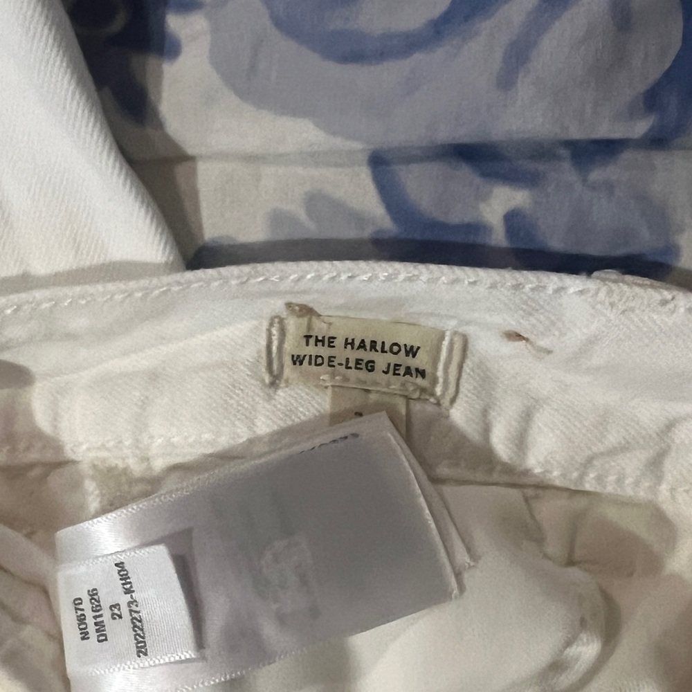 Madewell The Harlow Wide-Leg Jean in Tile White - Picture 5 of 6